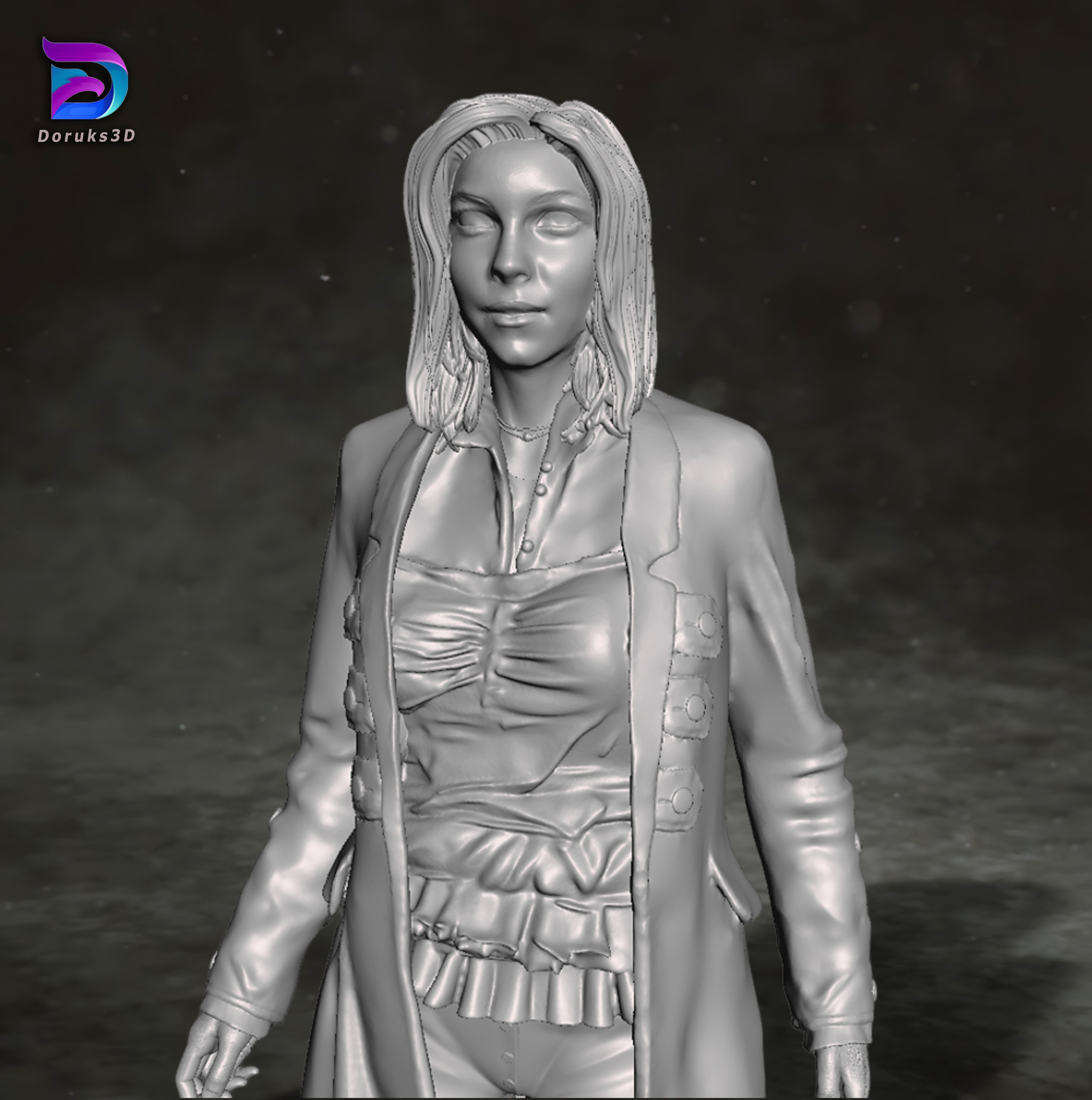 Nymphadora Tonks Harry Potter Action Custom 3D Print Model 3D print model_4