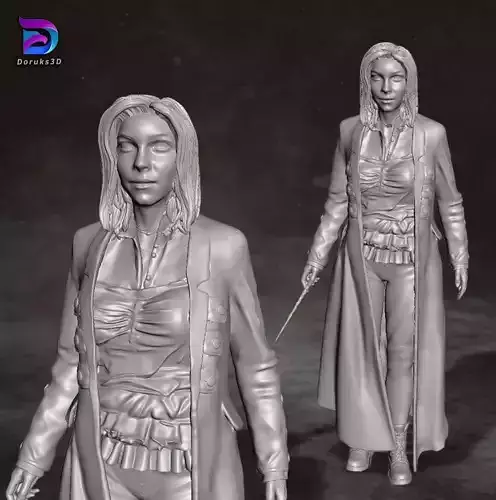 Nymphadora Tonks Harry Potter Action Custom 3D Print Model
