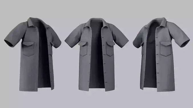 Female Jacket 01 Grey