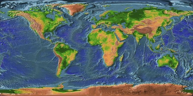 An earth Free 3D model