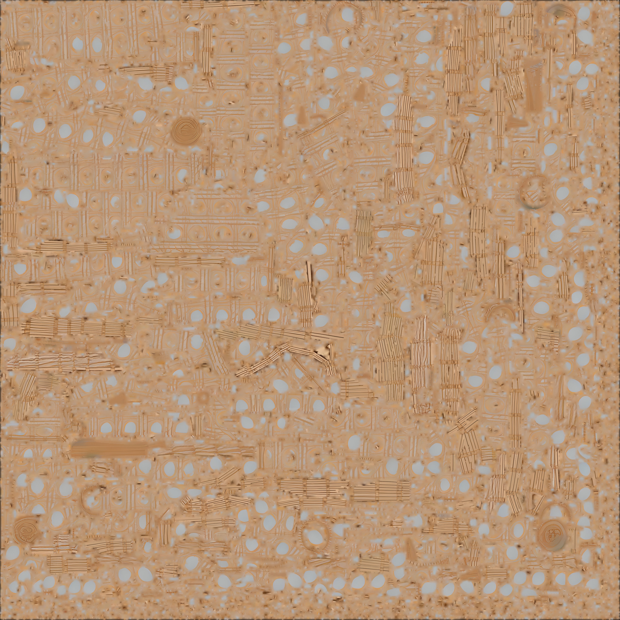 East Window Shade Panel Low-poly 3D model_3