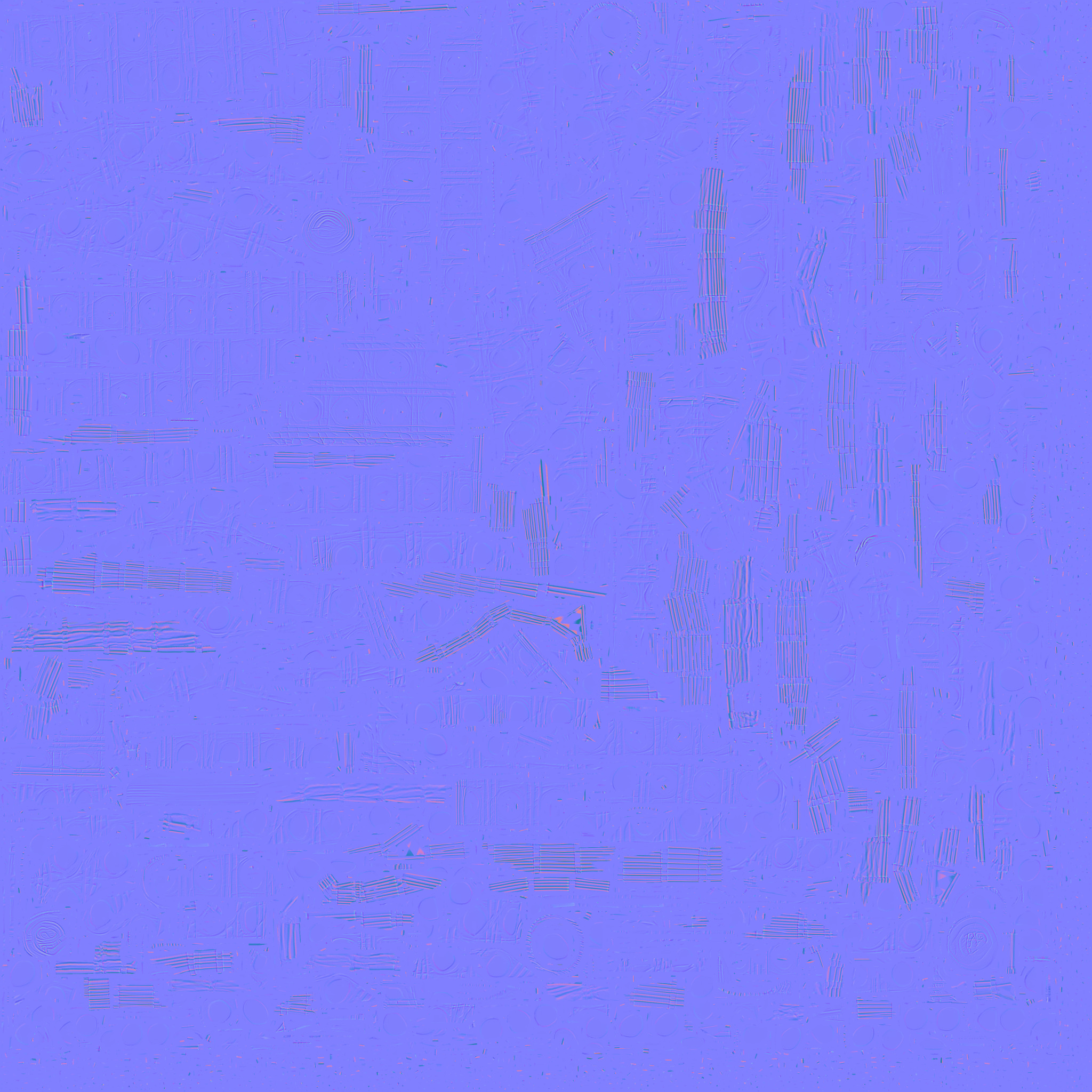 East Window Shade Panel Low-poly 3D model_6