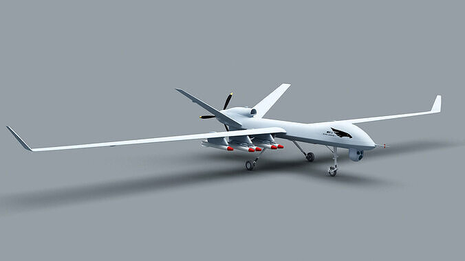 PLA Wing Loong UAV 3D model