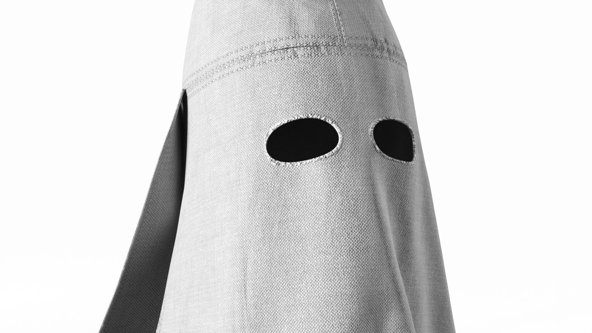 Ku Klux Klan Cap 3D model_6