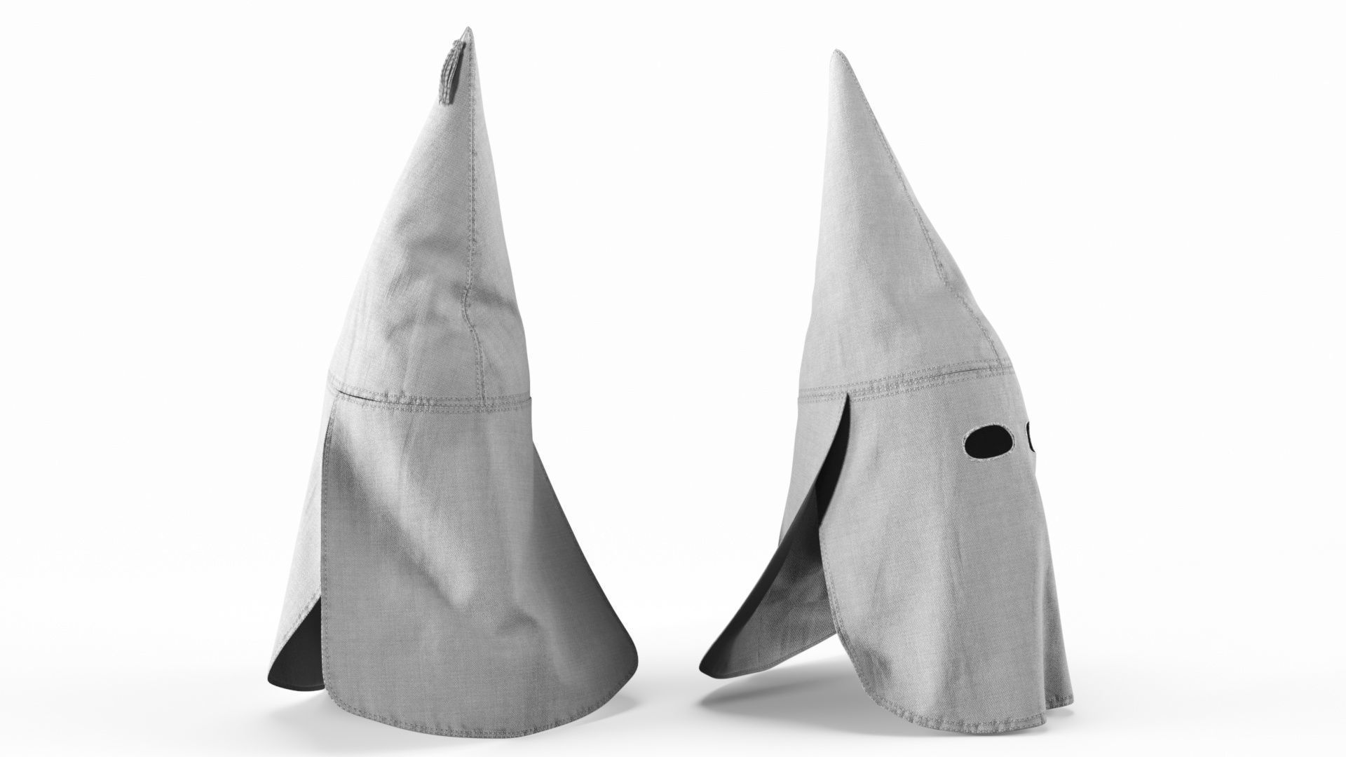 Ku Klux Klan Cap 3D model_5