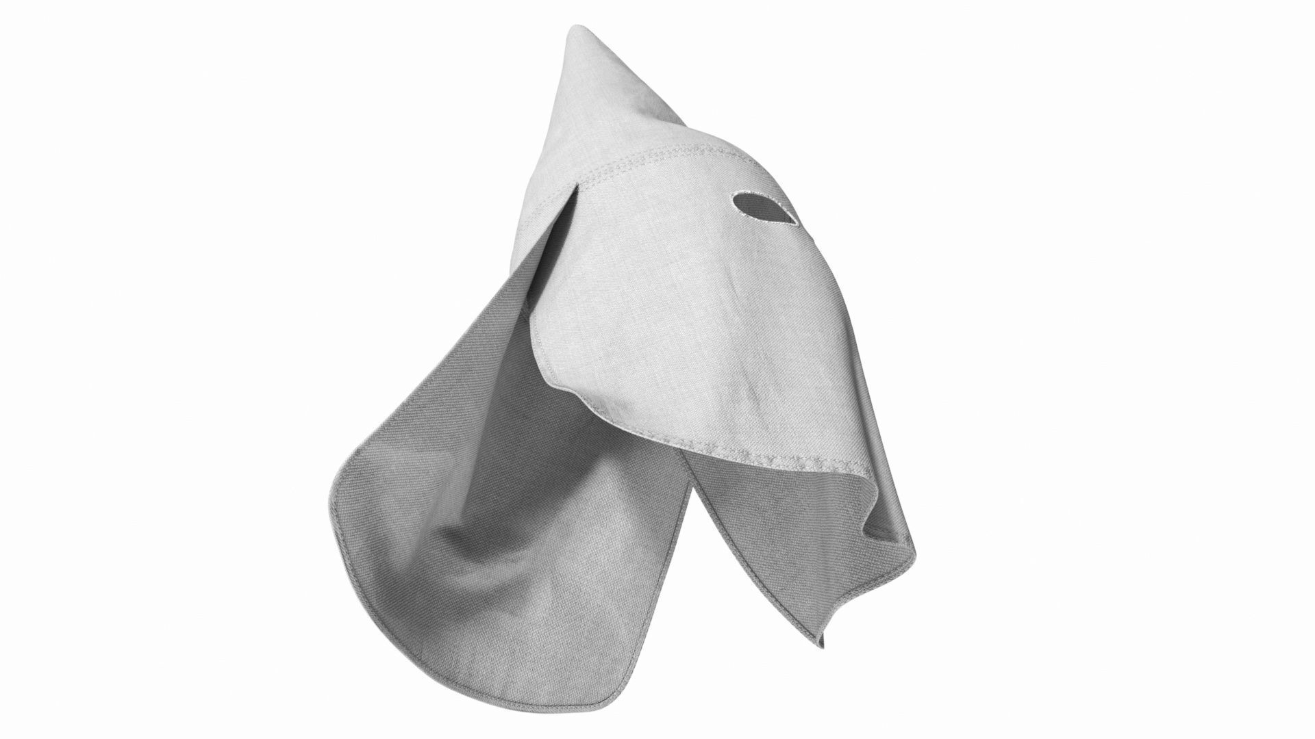 Ku Klux Klan Cap 3D model_7