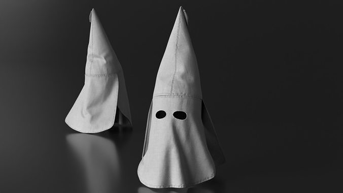 Ku Klux Klan Cap 3D model