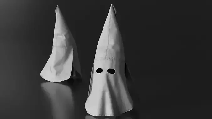 Ku Klux Klan Cap 3D model