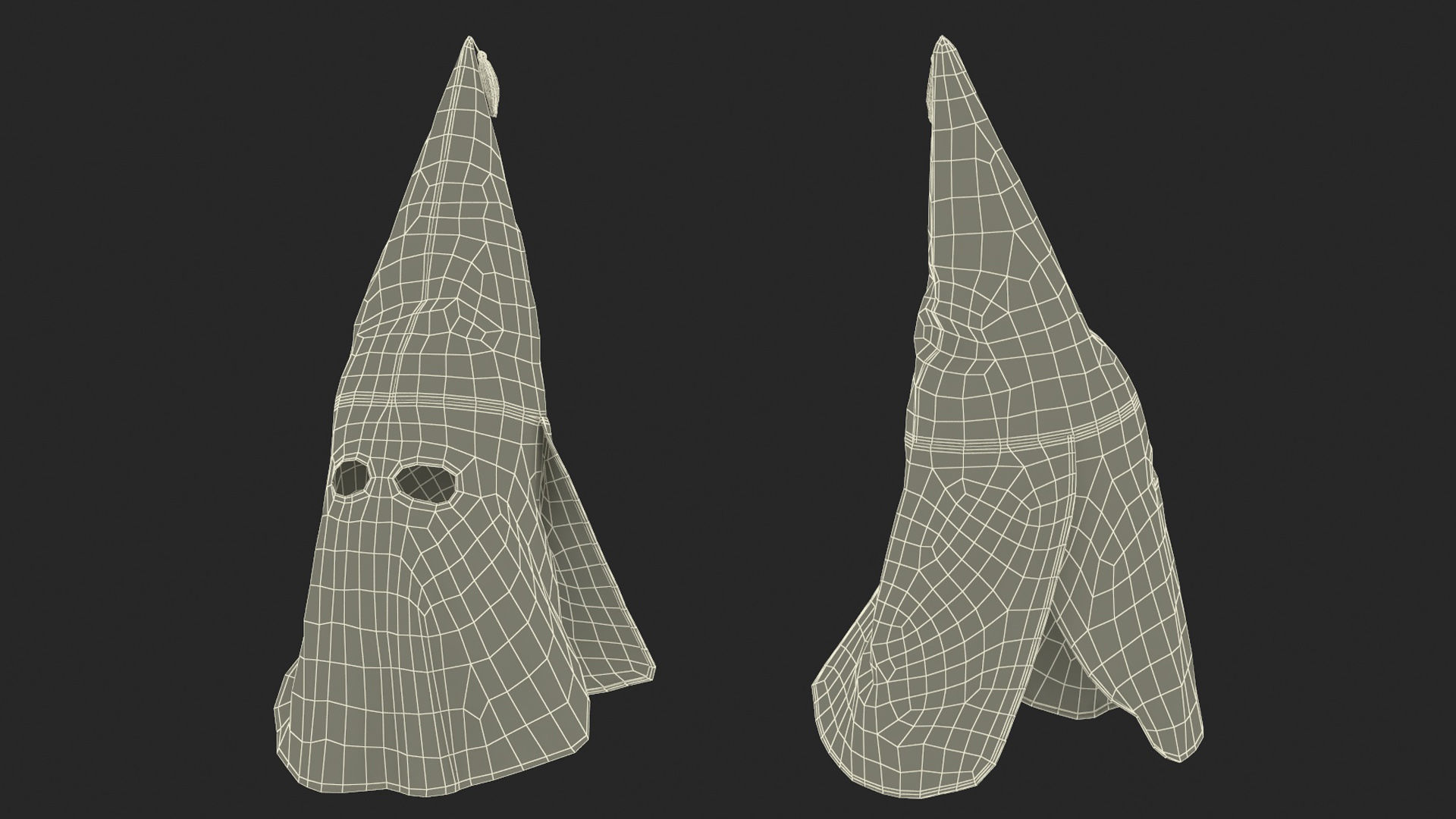 Ku Klux Klan Cap 3D model_18