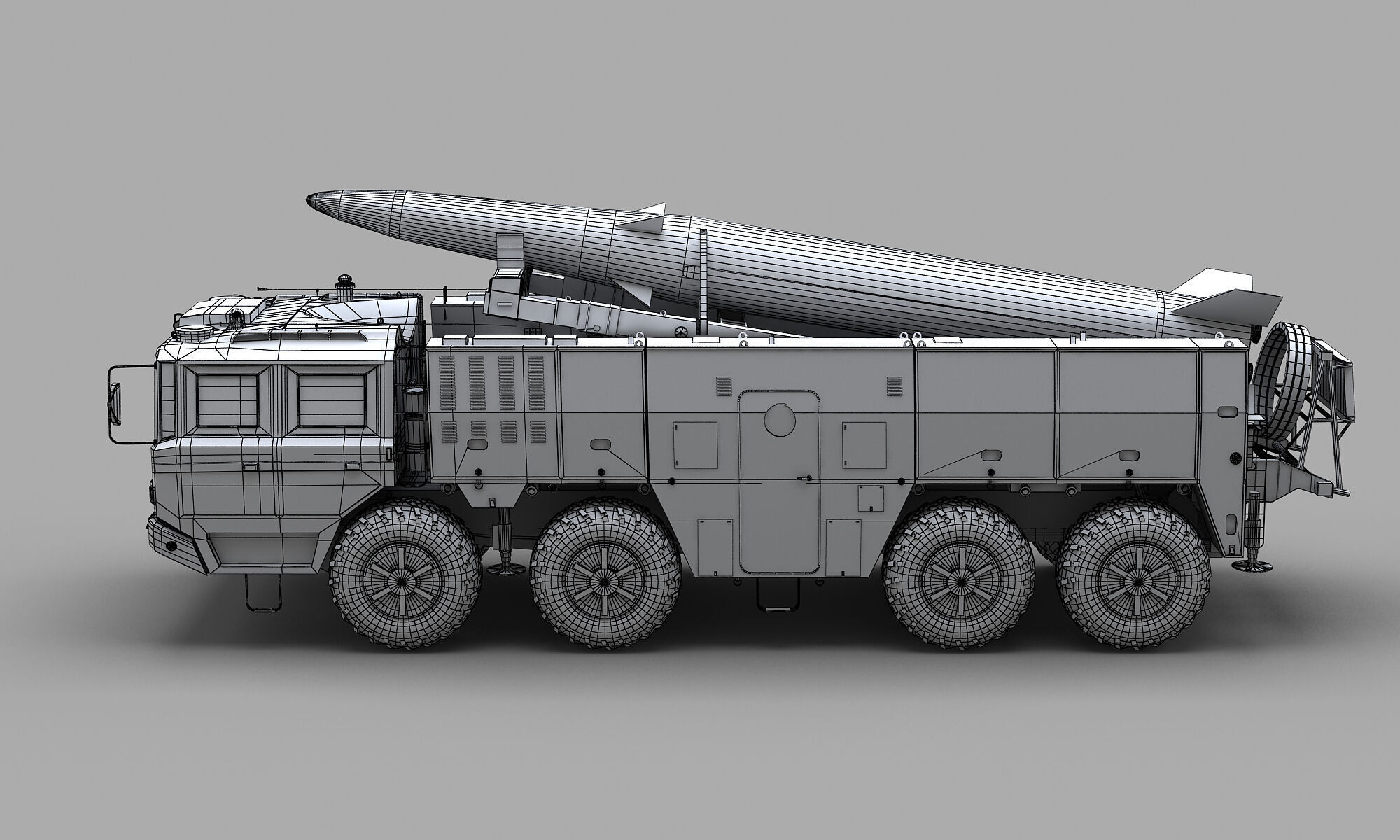 PLA DF-15B Missile 3D model_10