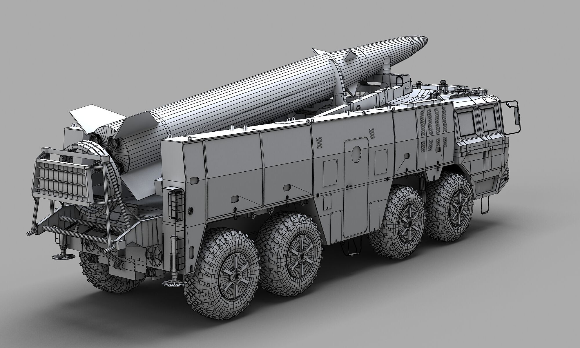 PLA DF-15B Missile 3D model_12