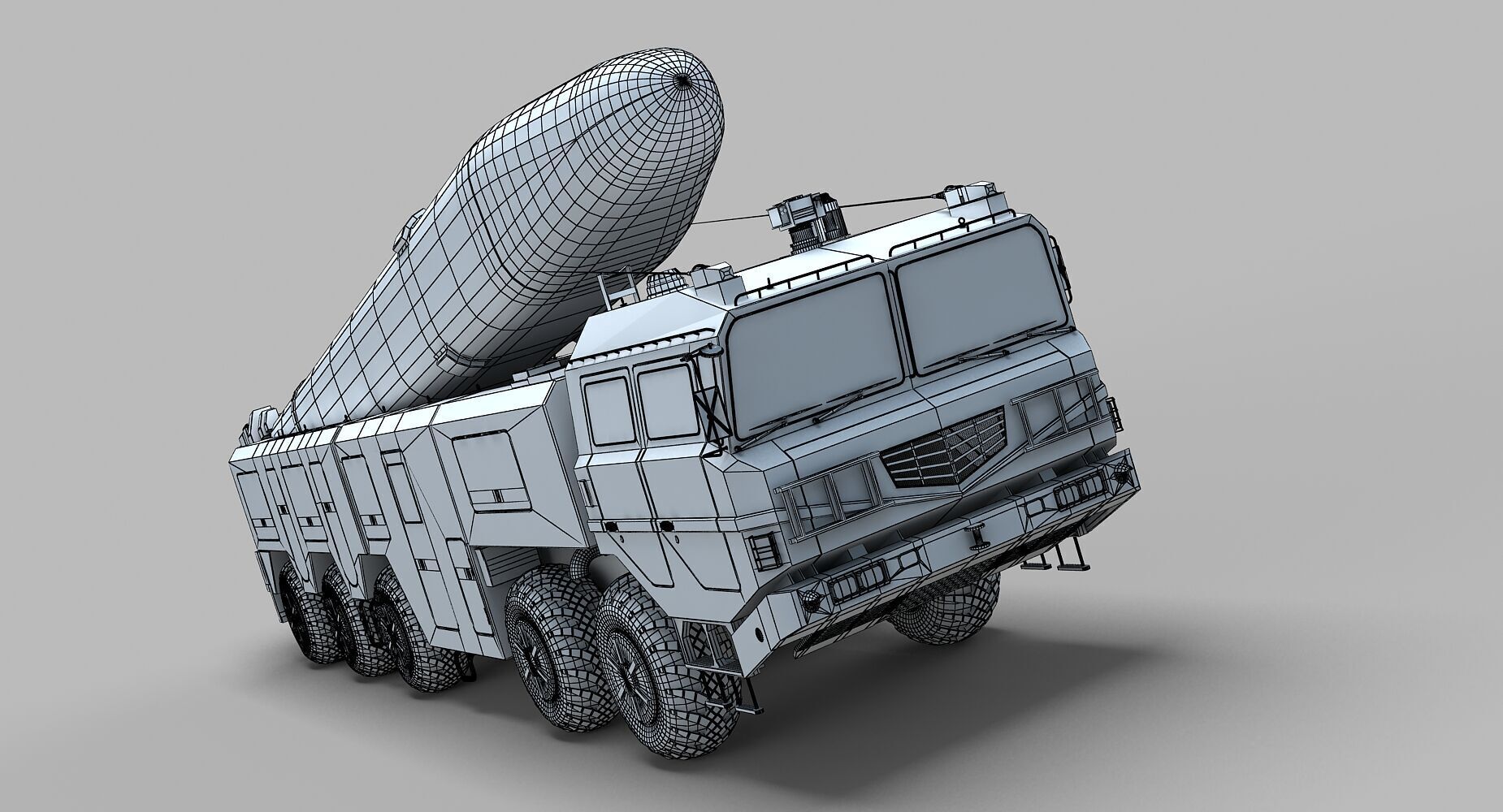 Chinese DF-16 Missile 3D model_13