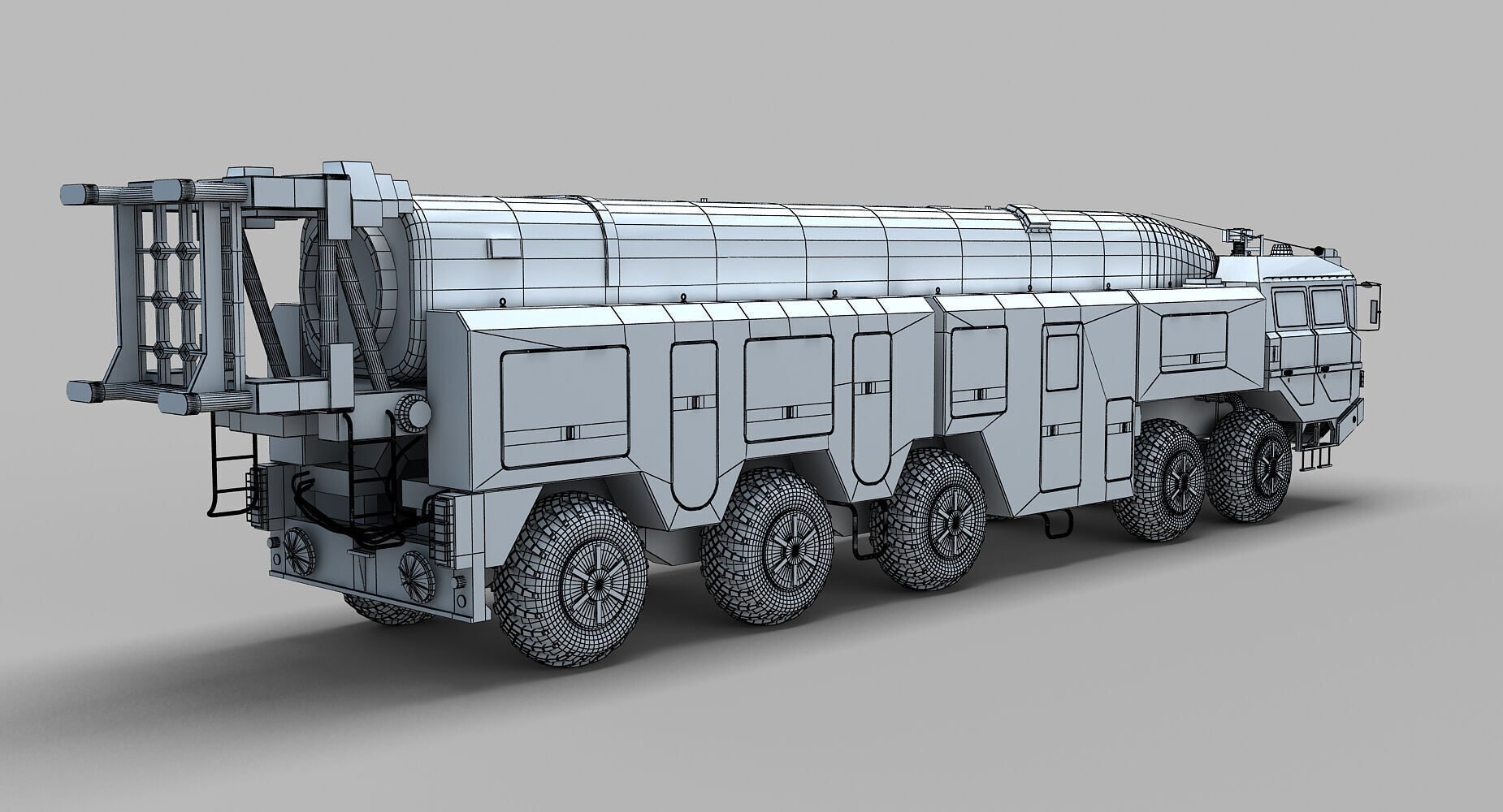 Chinese DF-16 Missile 3D model_12