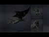 Mistdragon 1 Brutal Low-poly 3D model_2
