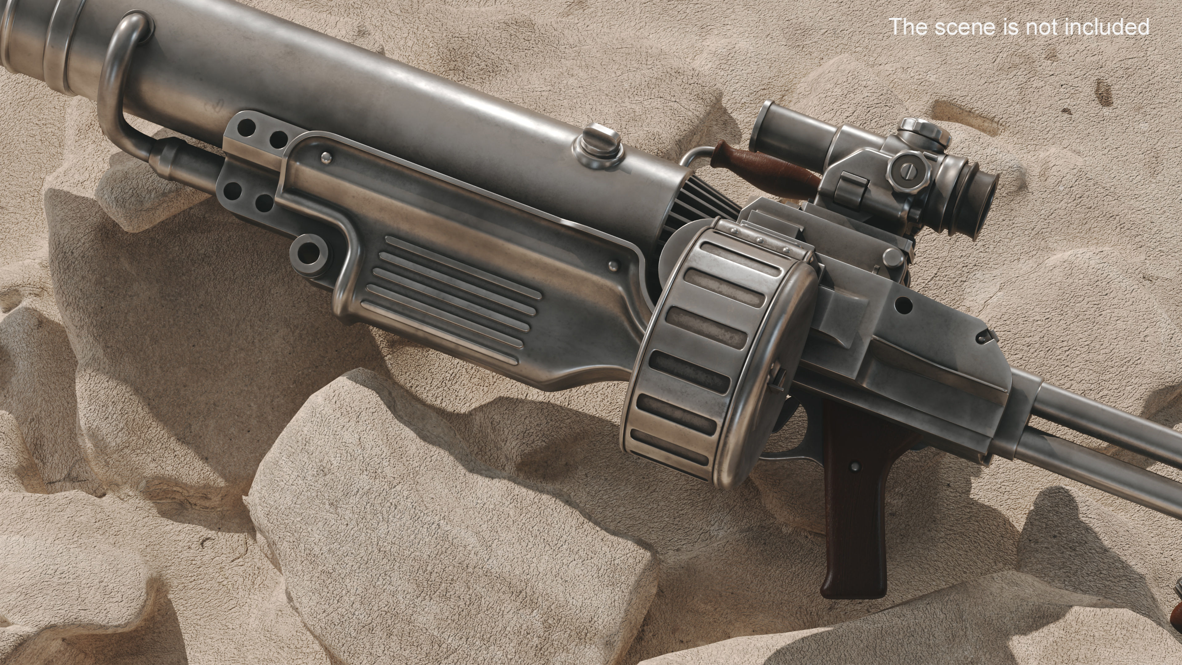 Fallout Combat Infantry Armor Walking for 3D Print 3D print model_2