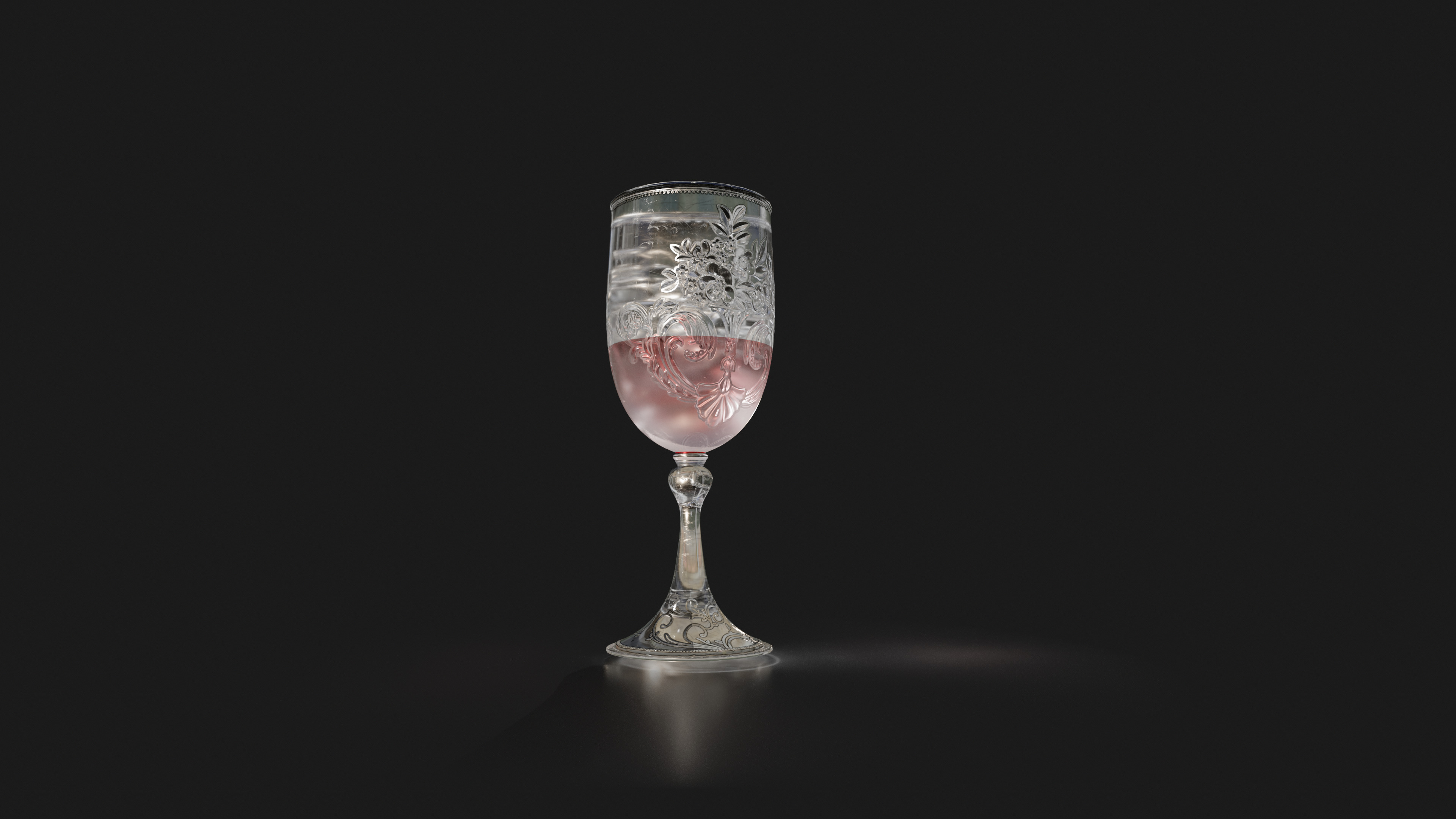 Wine Glass Free 3D model_2