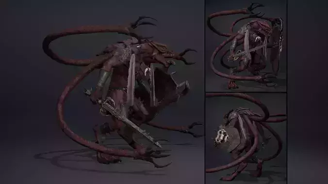 Mist Swordman Tentacle