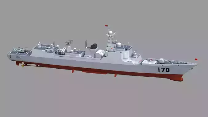 Chinese Navy Type 052C Destroyer