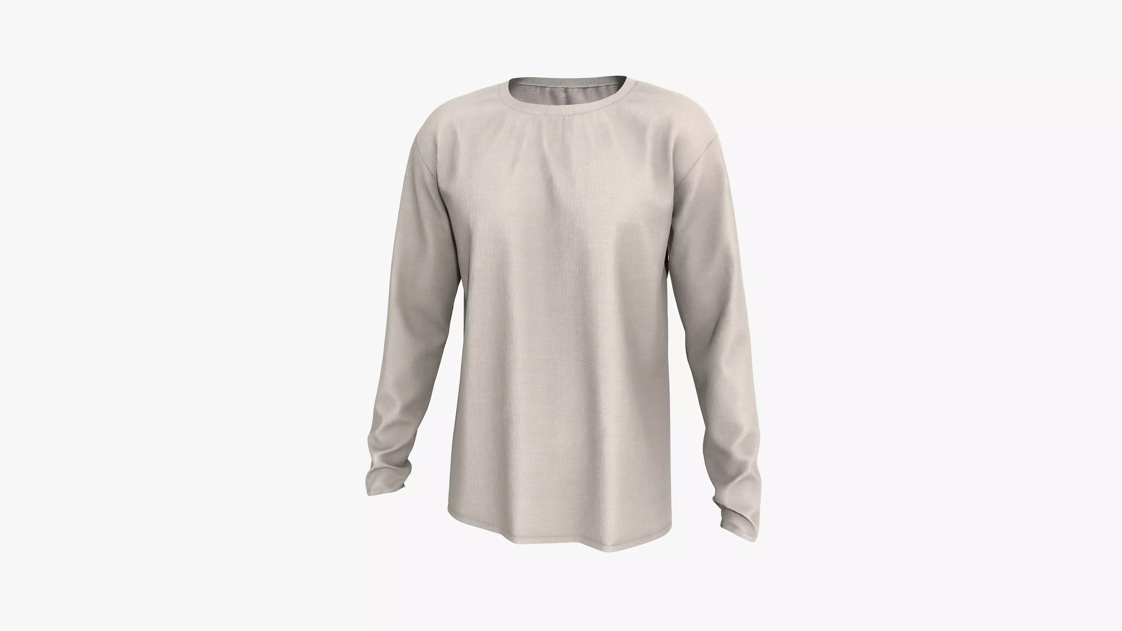 Man Long Sleeve 3D model