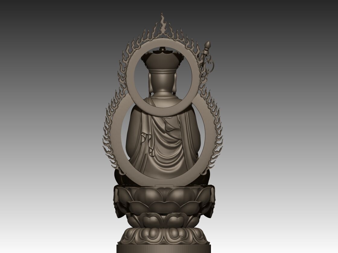 Bodhisattva 3D print model_3