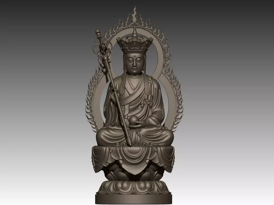 Bodhisattva 3D print model_0