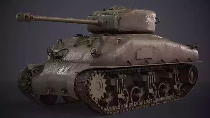 WWII M4 Sherman IIA 