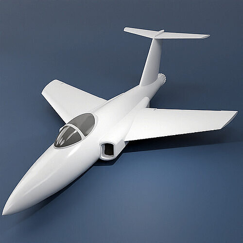 3d printable jet 3d model 3D print model