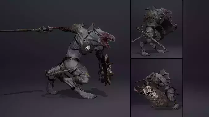 Mist Swordman Damaged