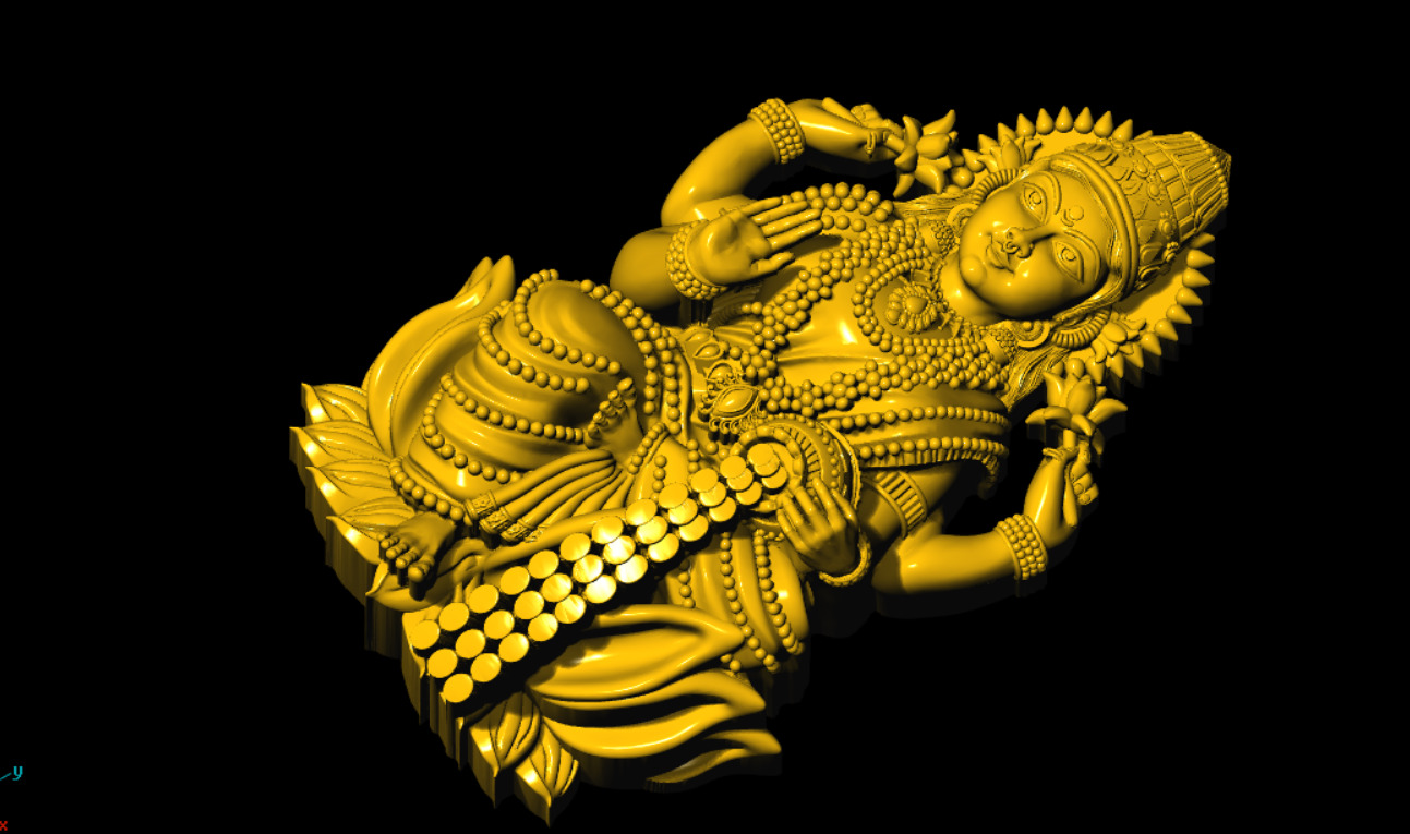 Laxmi 3D Model 3D print model_8