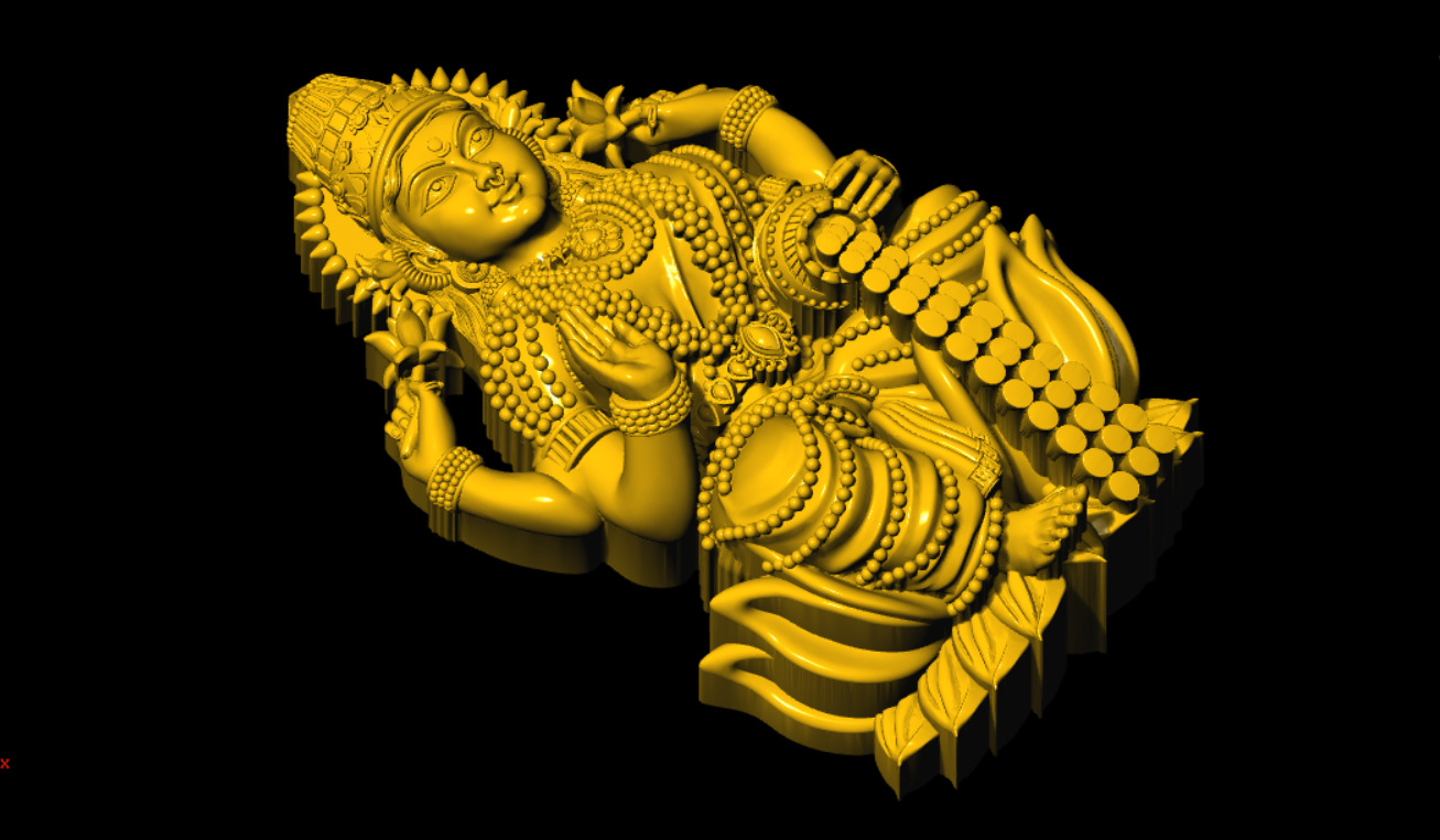 Laxmi 3D Model 3D print model_17