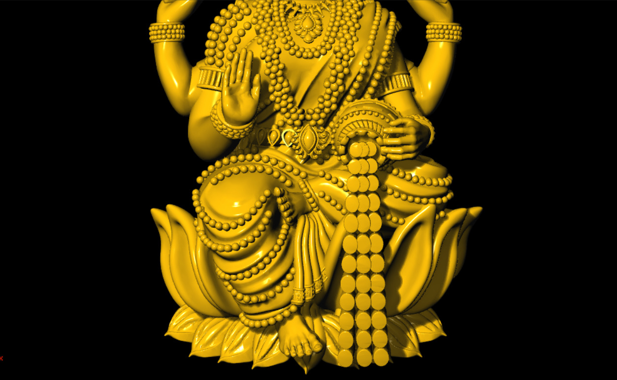 Laxmi 3D Model 3D print model_10