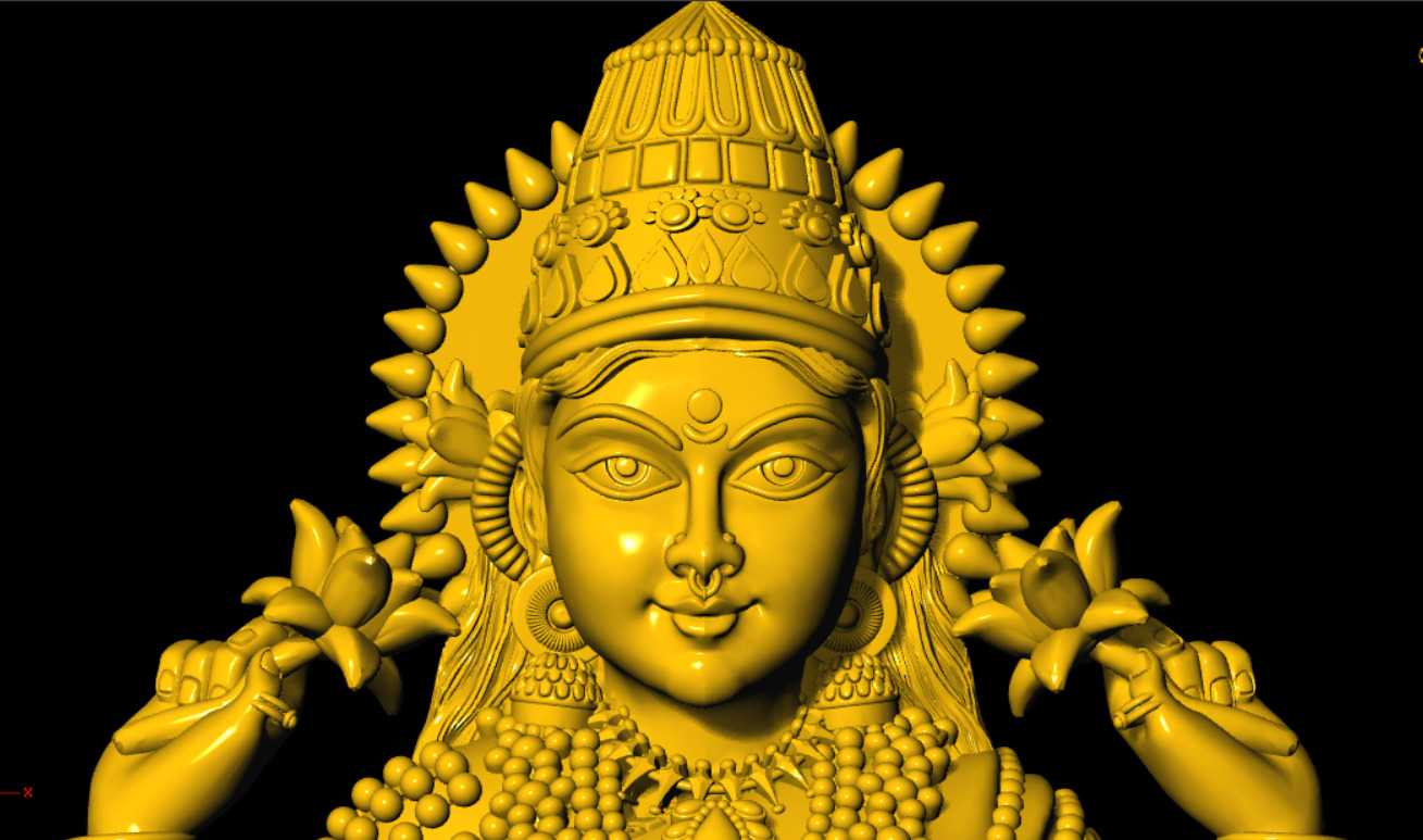 Laxmi 3D Model 3D print model_15