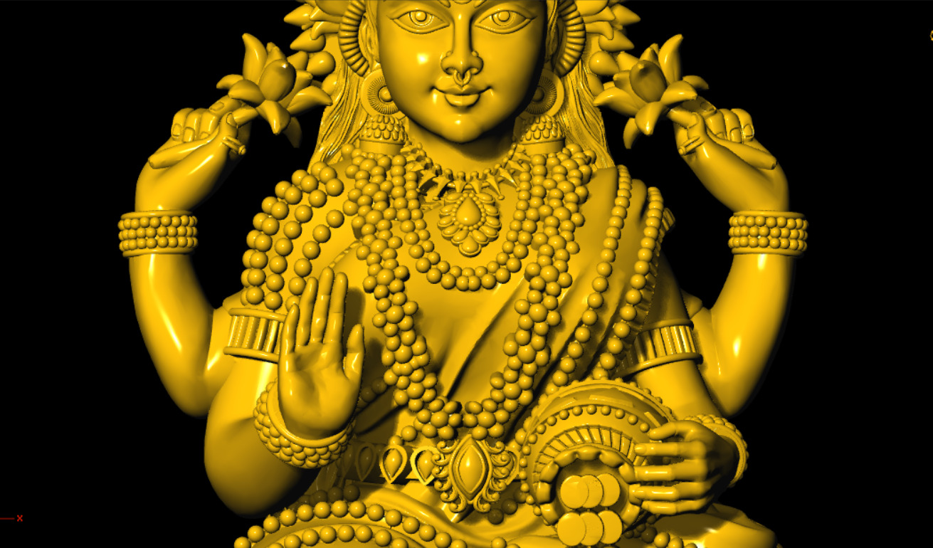 Laxmi 3D Model 3D print model_14