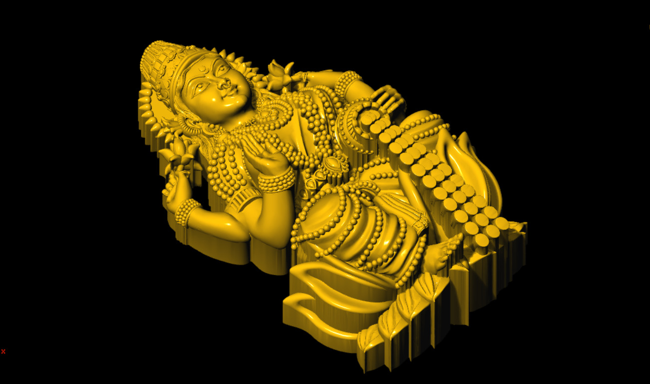 Laxmi 3D Model 3D print model_7