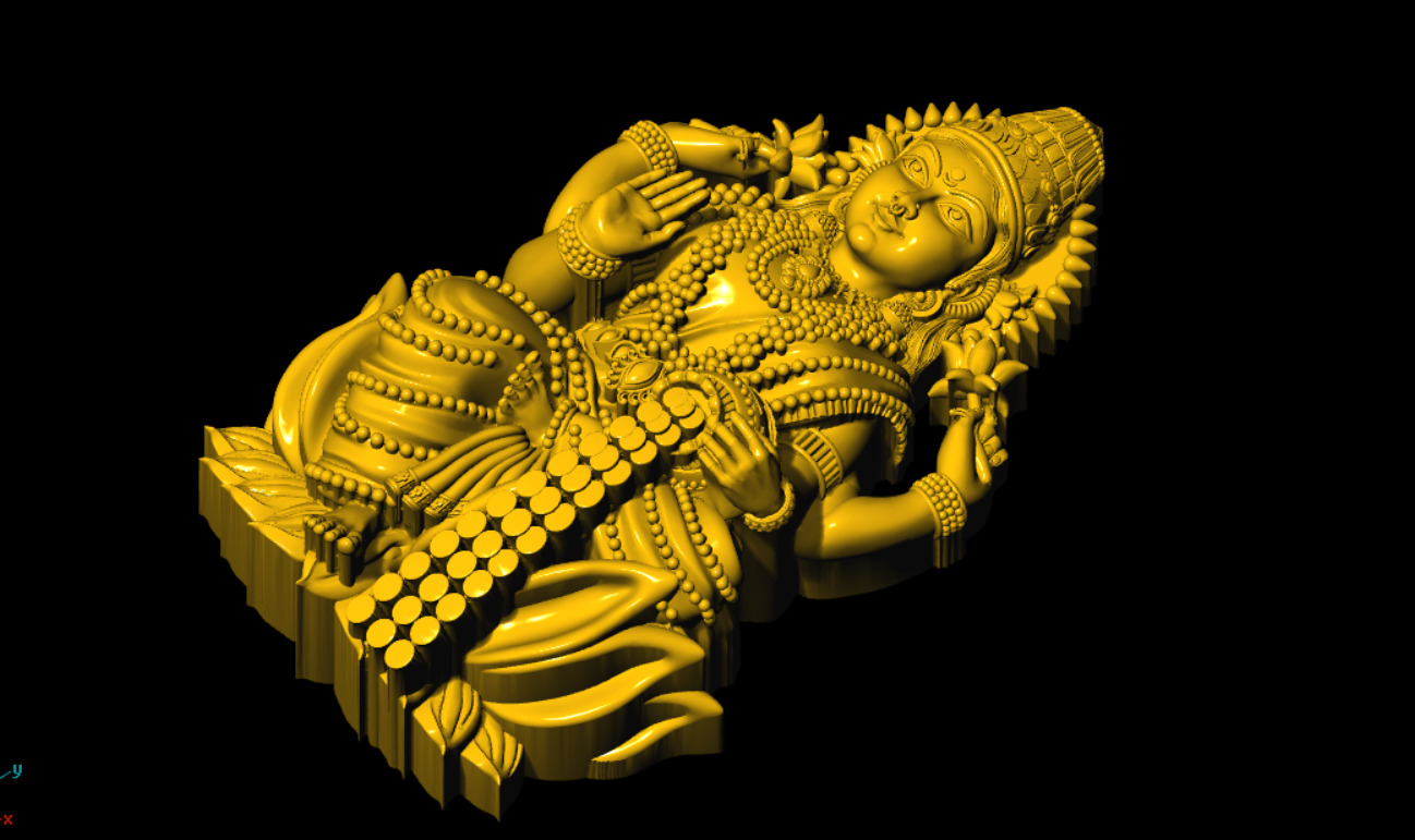 Laxmi 3D Model 3D print model_16