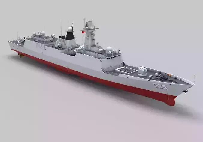 Chinese Navy Type 054A Jiangkai Frigate