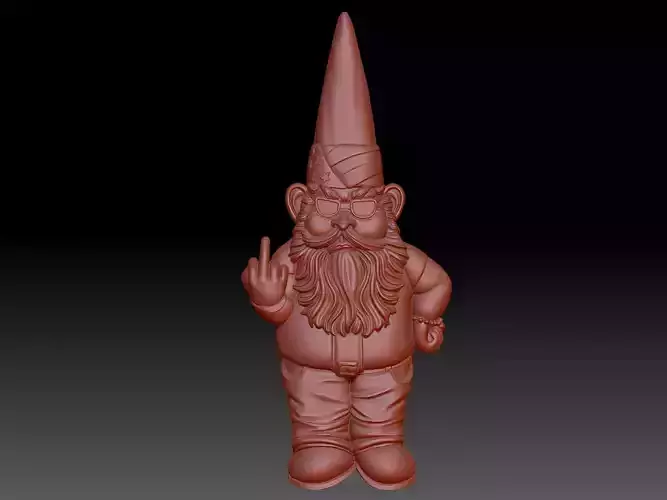 Gnome 3D print model