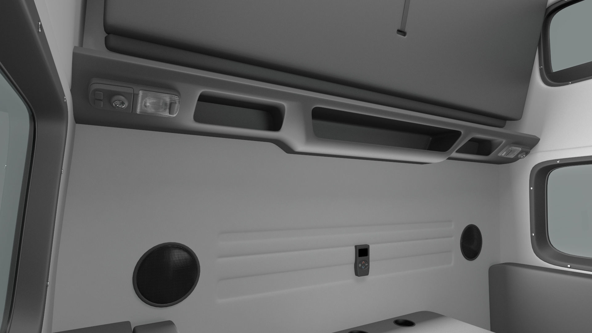 Volvo VNL 860 Truck with Reefer Trailer Your Brand Rigged 3D model_51