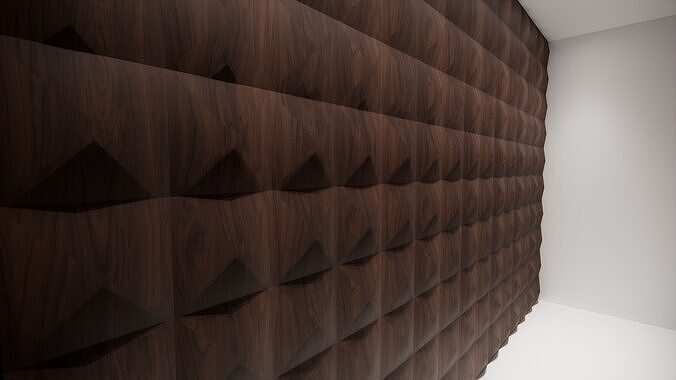 Diamond Wall Panel  Free 3D model