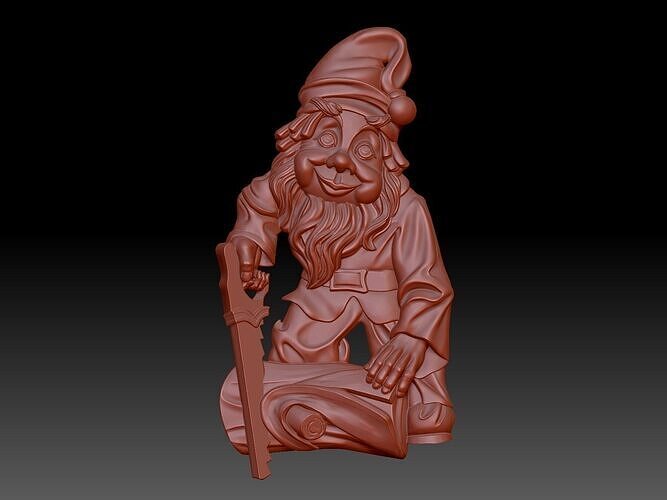 Gnome 3D print model