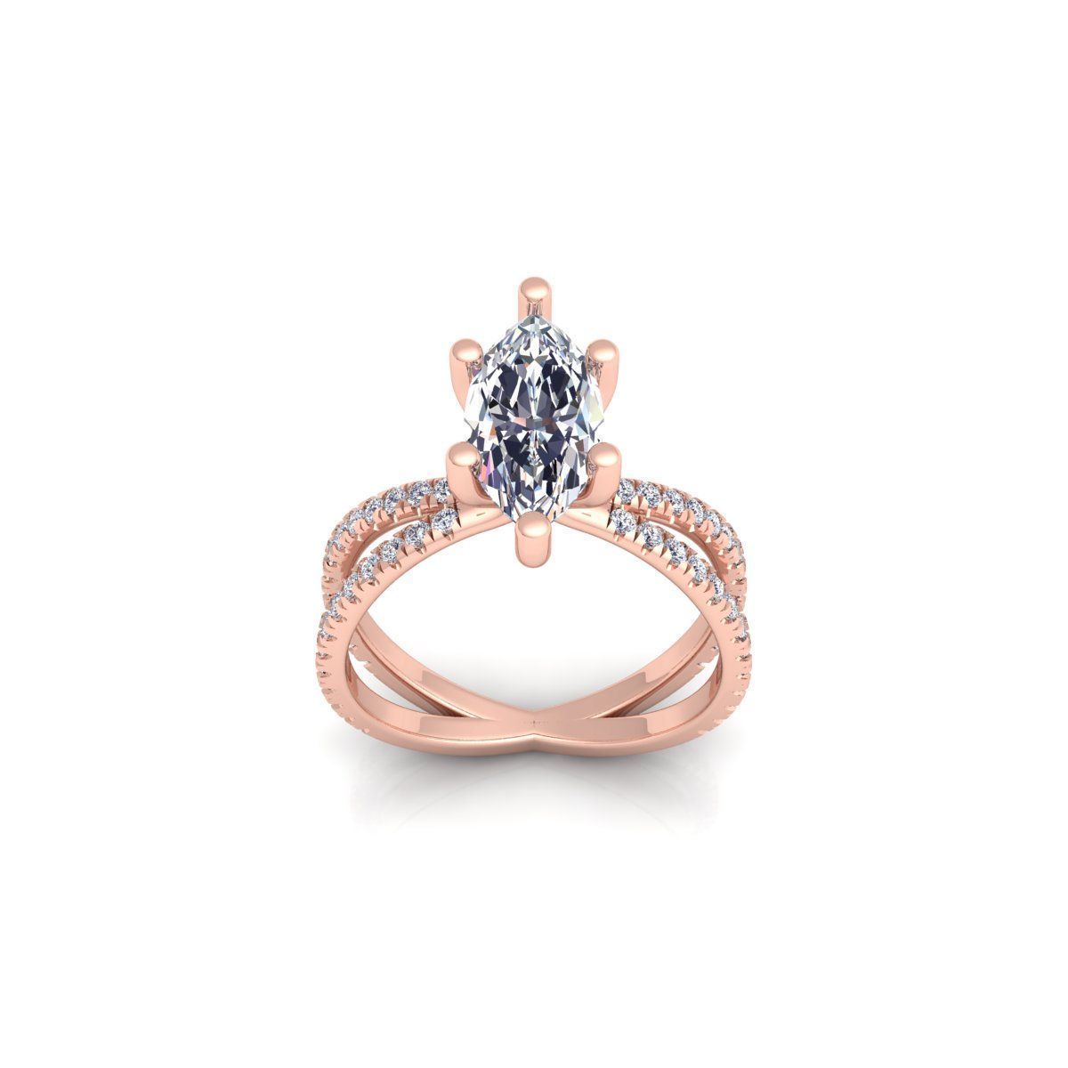 150 Fancy Engagement Ring Collection and Render  _172