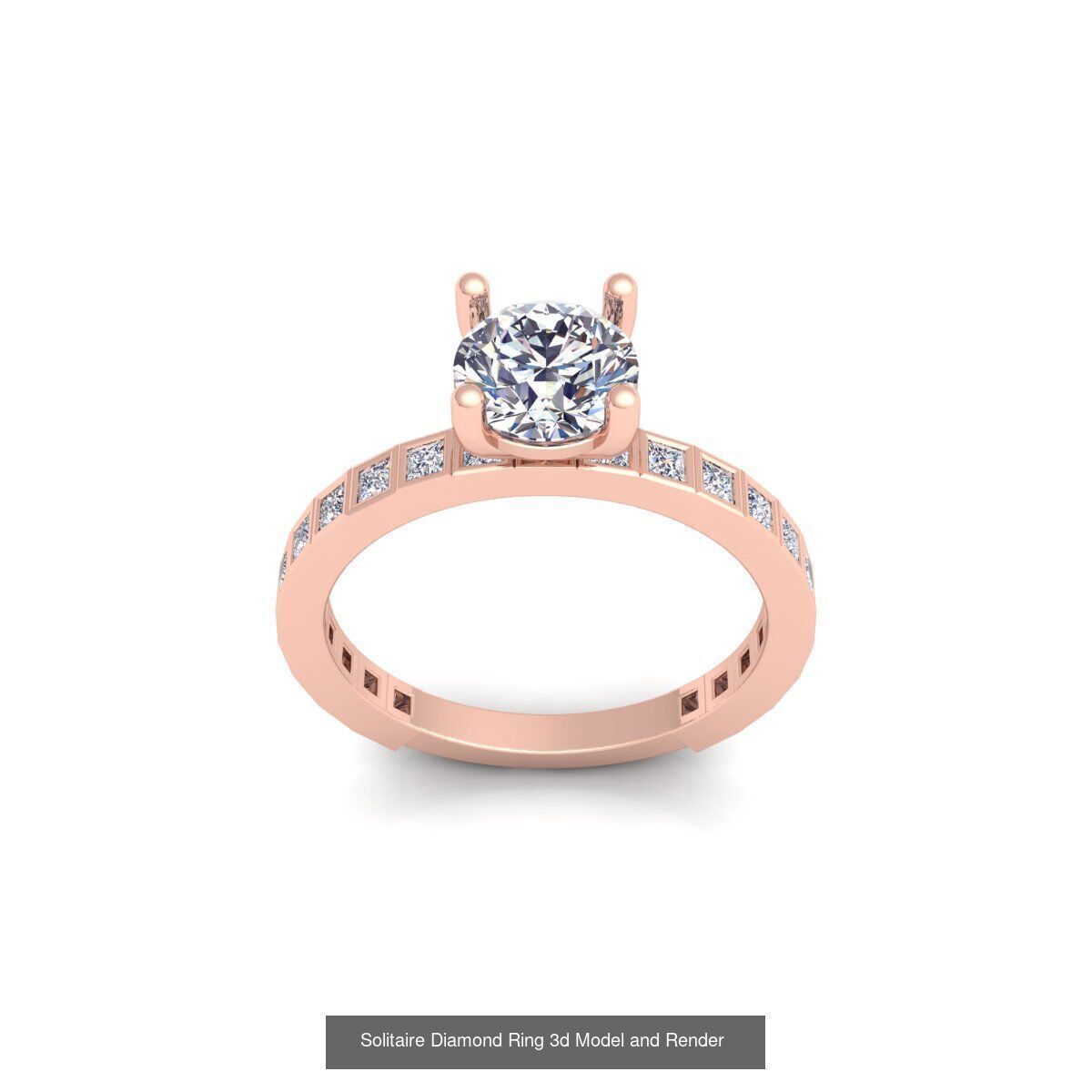 150 Fancy Engagement Ring Collection and Render  _58