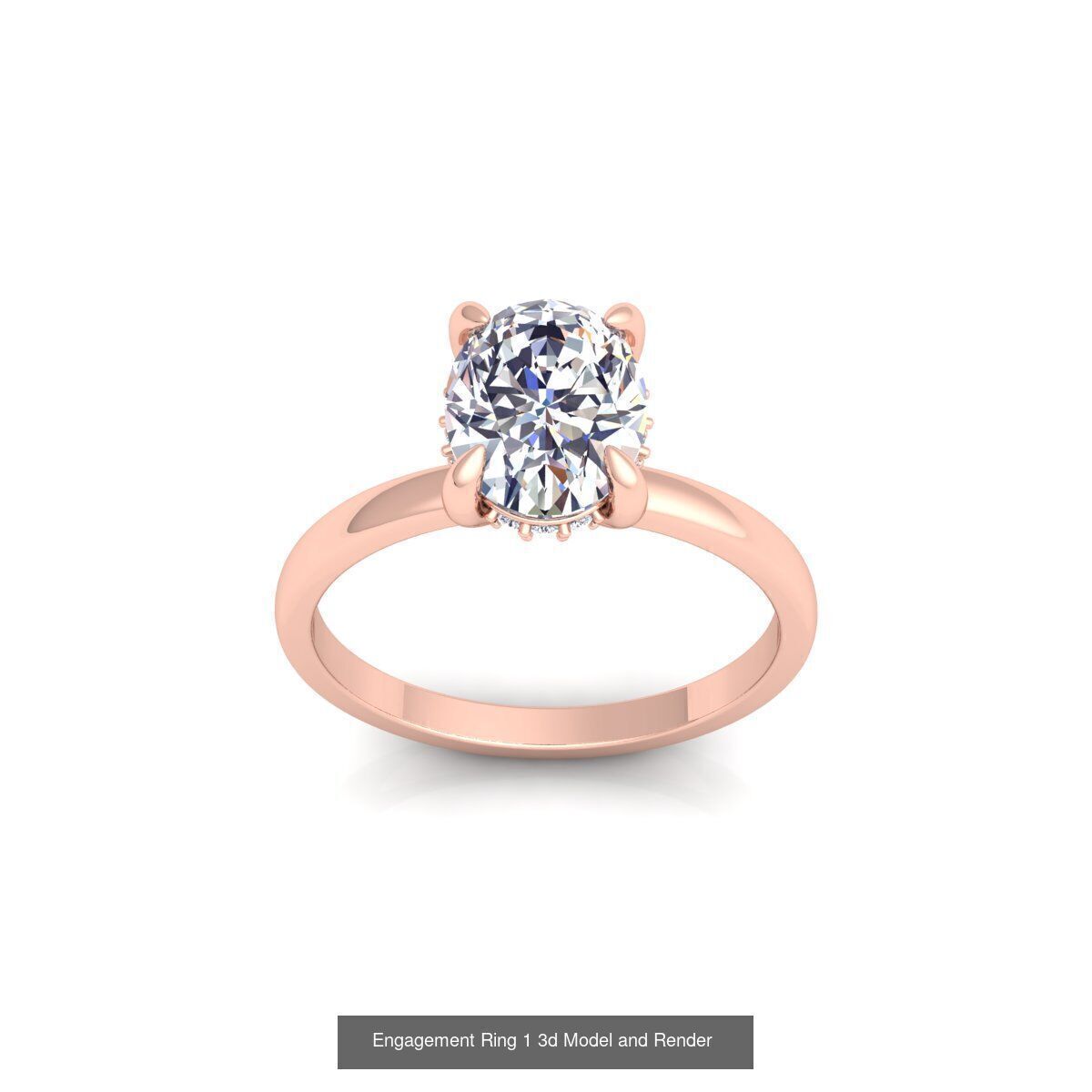 150 Fancy Engagement Ring Collection and Render  _131