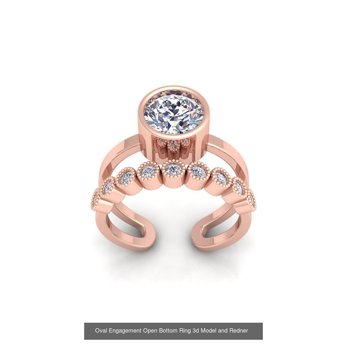 150 Fancy Engagement Ring Collection and Render  _116