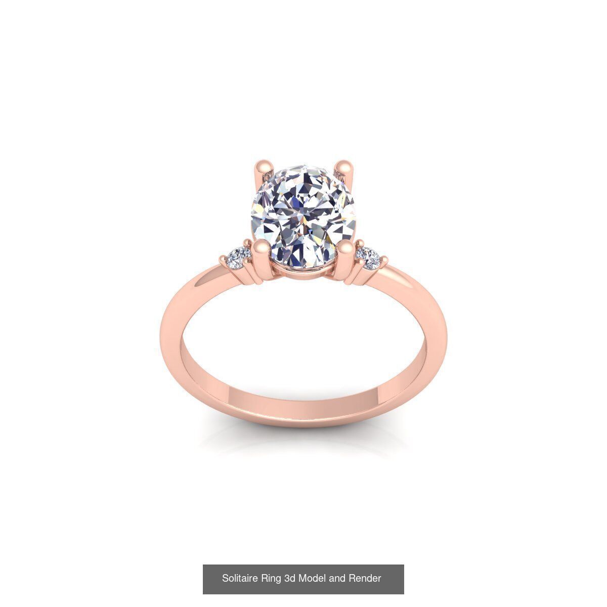150 Fancy Engagement Ring Collection and Render  _145