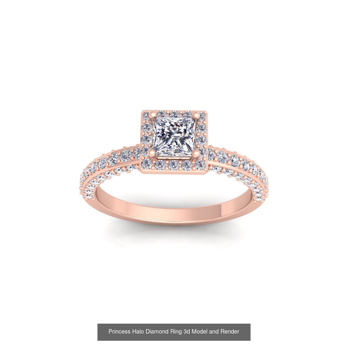 150 Fancy Engagement Ring Collection and Render  _80