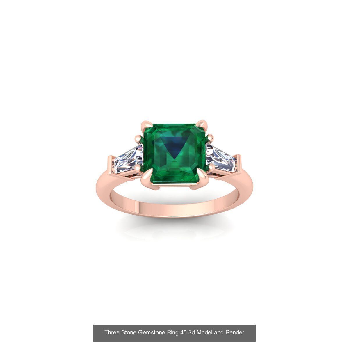 150 Fancy Engagement Ring Collection and Render  _22