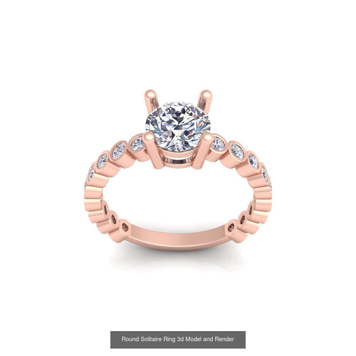150 Fancy Engagement Ring Collection and Render  _59