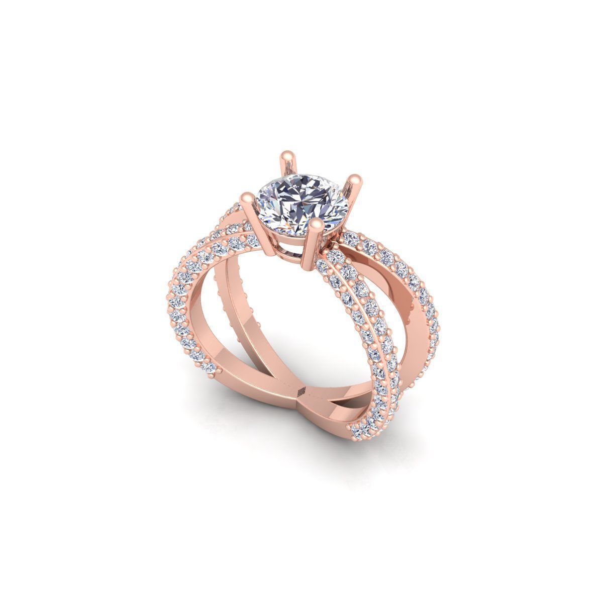 150 Fancy Engagement Ring Collection and Render  _177