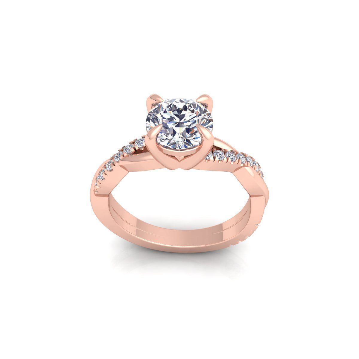 150 Fancy Engagement Ring Collection and Render  _261